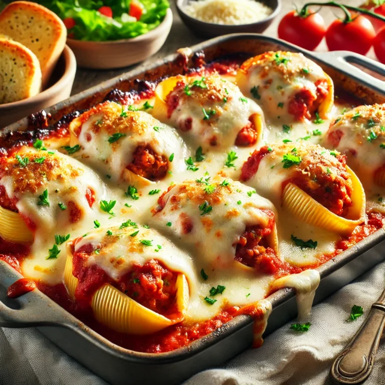 Meat-Stuffed Shells Delight